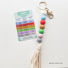 Phlebotomy Keychain – Order of Blood Draw Reference Tool | phlebotomy draw tracker
