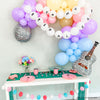 Bridal era Pastel Balloon Garland Kit with DIY Letter Beads, Friendship Bracelet Inspired Party Decor – Bachelorette, Bridal Shower Birthday