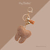 Sparkly Tooth Keychain – Dental-Inspired Sequin Charm for Dental Assistants, Hygienists & Tooth Lovers