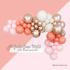 Girls Gone Mild Balloon Garland Kit – Bachelorette Party Decor in Blush & Rose Gold, Neutral Pink Balloon Arch – DIY Kit