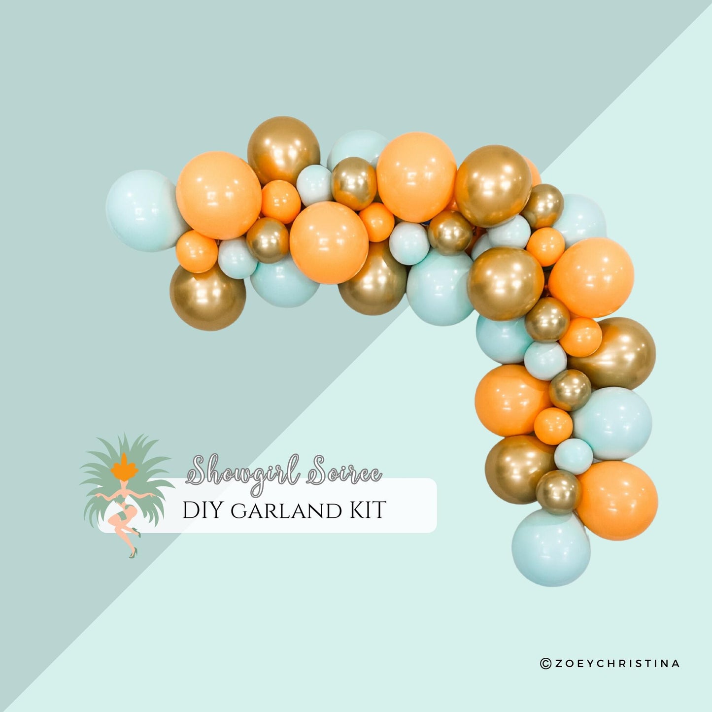 Showgirl Soiree Balloon Garland Kit: Glam Party Arch for Birthdays, Bachelorettes, or Brunches