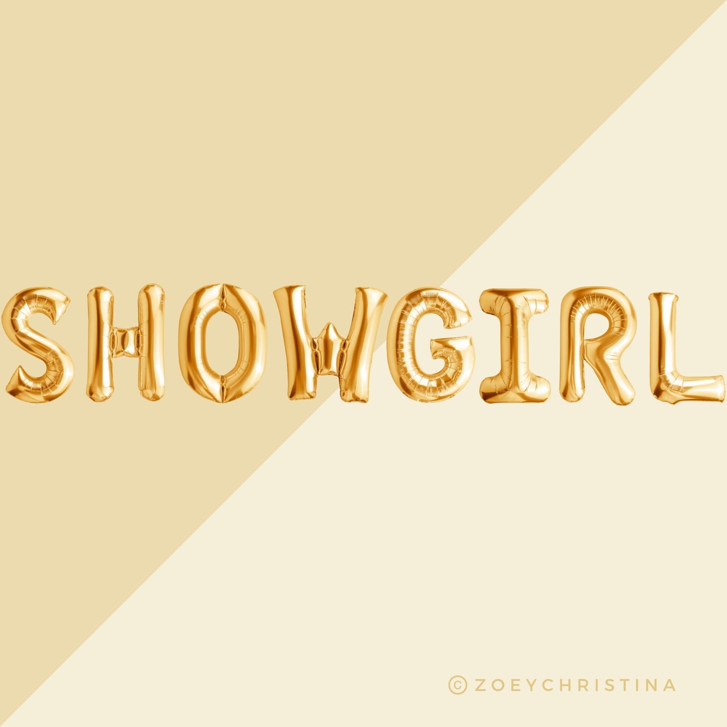 Showgirl Balloon Banner: Showgirl Era party decorations
