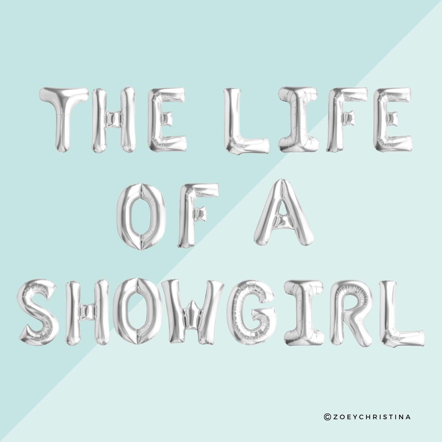 Showgirl Balloon Banner: Showgirl Era party decorations