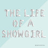 Showgirl Balloon Banner: Showgirl Era party decorations