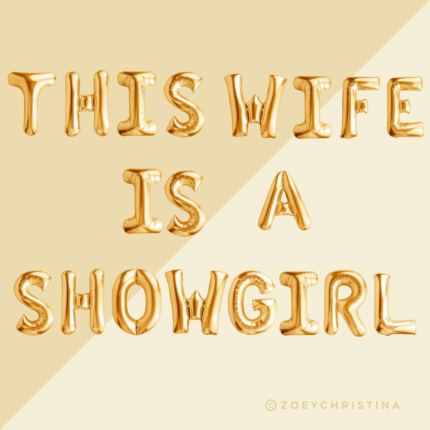 Showgirl Balloon Banner: Showgirl Era party decorations