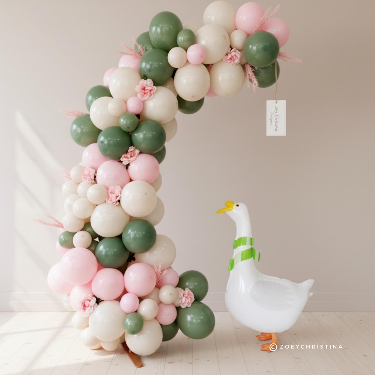Silly Goose Balloon Garland Kit: Gender Neutral Nursery Backdrop