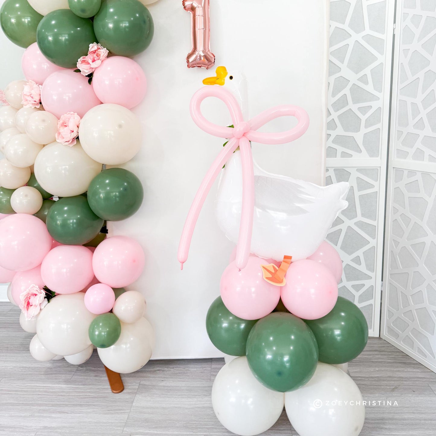 Silly Goose Balloon Garland Kit: Gender Neutral Nursery Backdrop