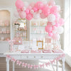 Pink Bow Ribbon Balloon Garland Set: Coquette Soft Girl Aesthetic