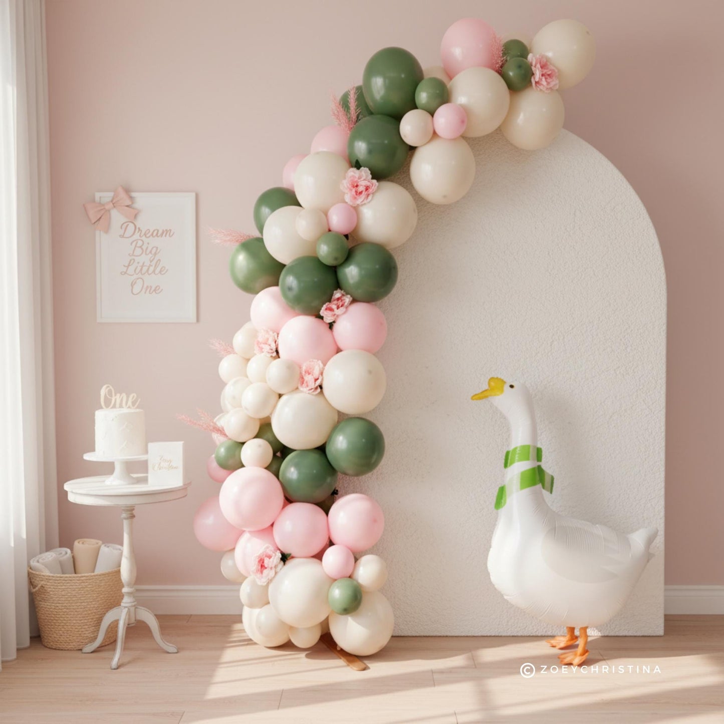 Silly Goose Balloon Garland Kit: Gender Neutral Nursery Backdrop