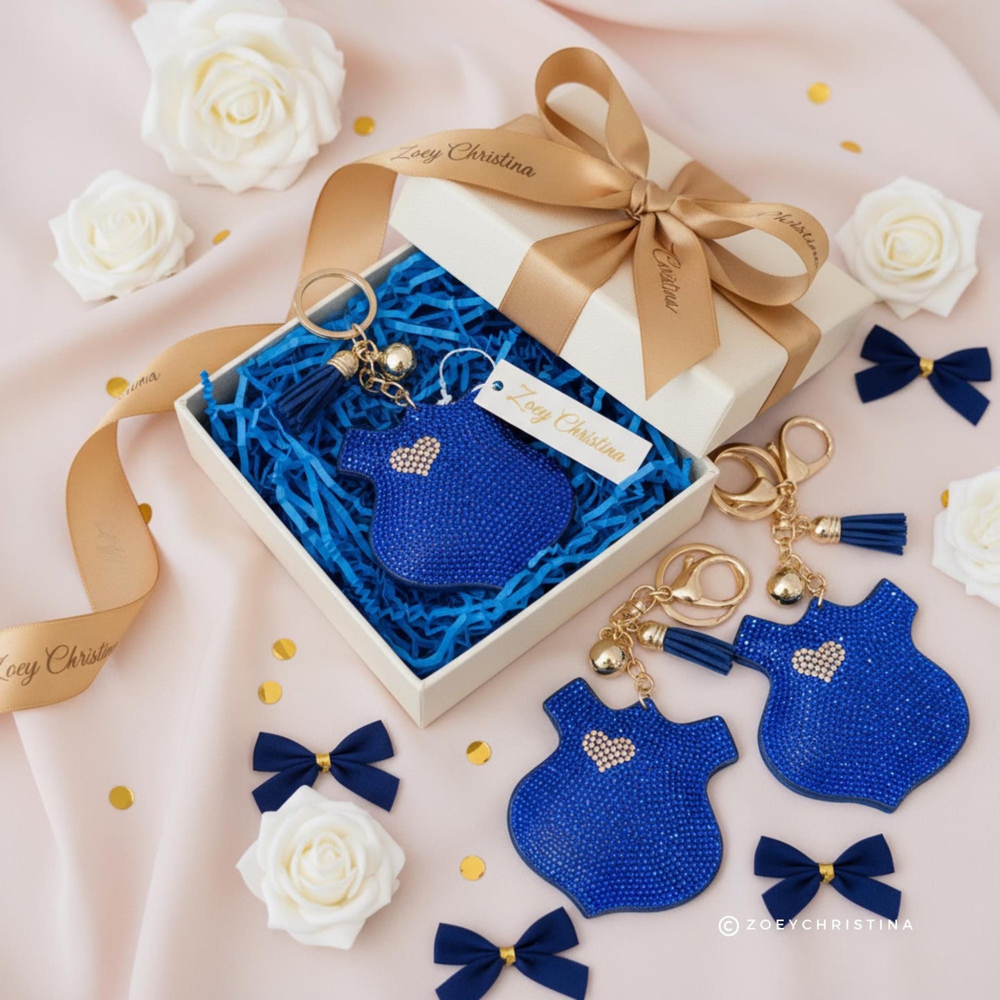 Police Badge Keychain: Law Enforcement Support Gift for LEO Spouses & Moms