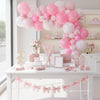 Pink Bow Ribbon Balloon Garland Set: Coquette Soft Girl Aesthetic