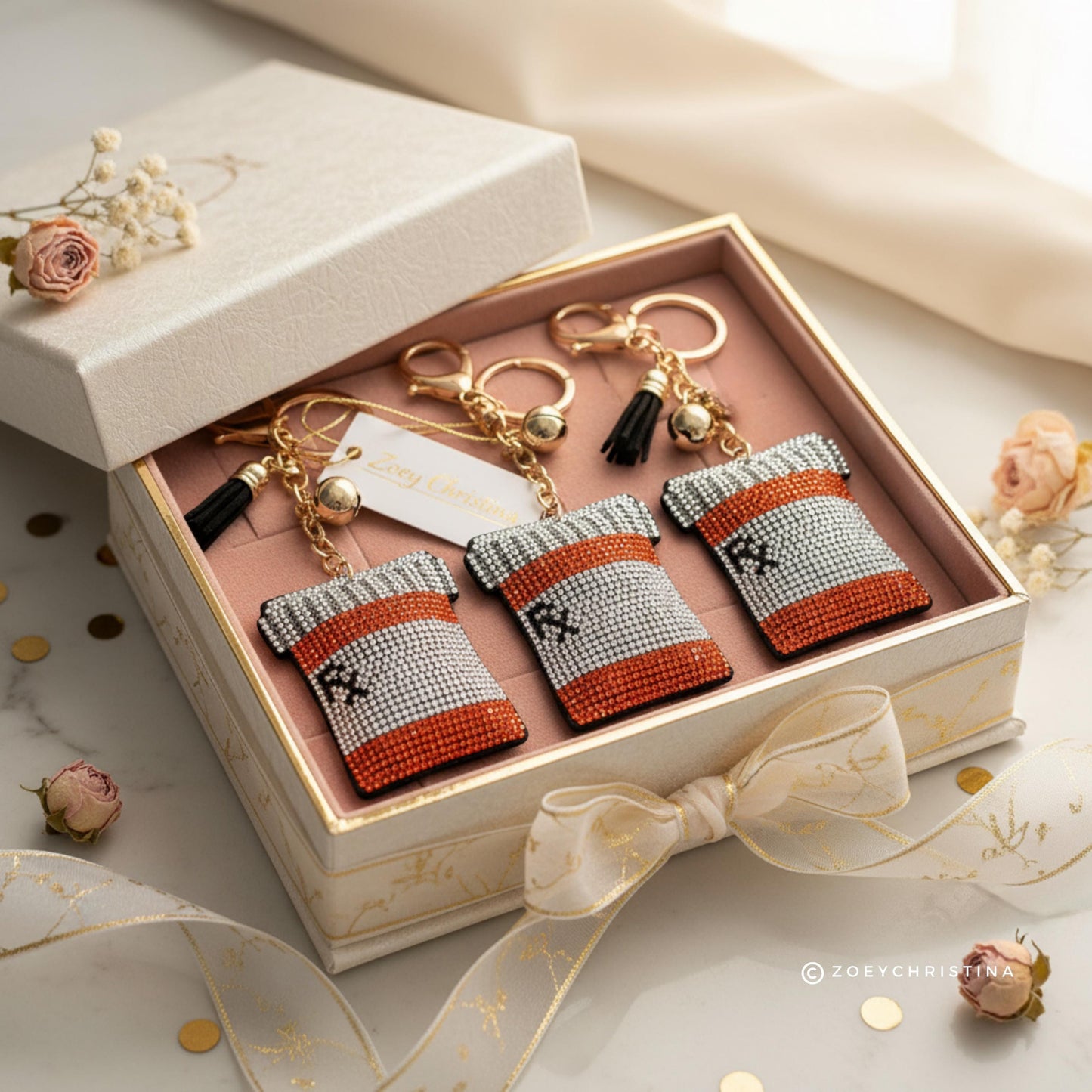 Pharmacist Rx Bottle Keychain Gift: Pharmacy Gift for Pharmacy Students