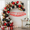 A Merry Little Engagement Banner Kit: Holiday Engagement Party Decorations