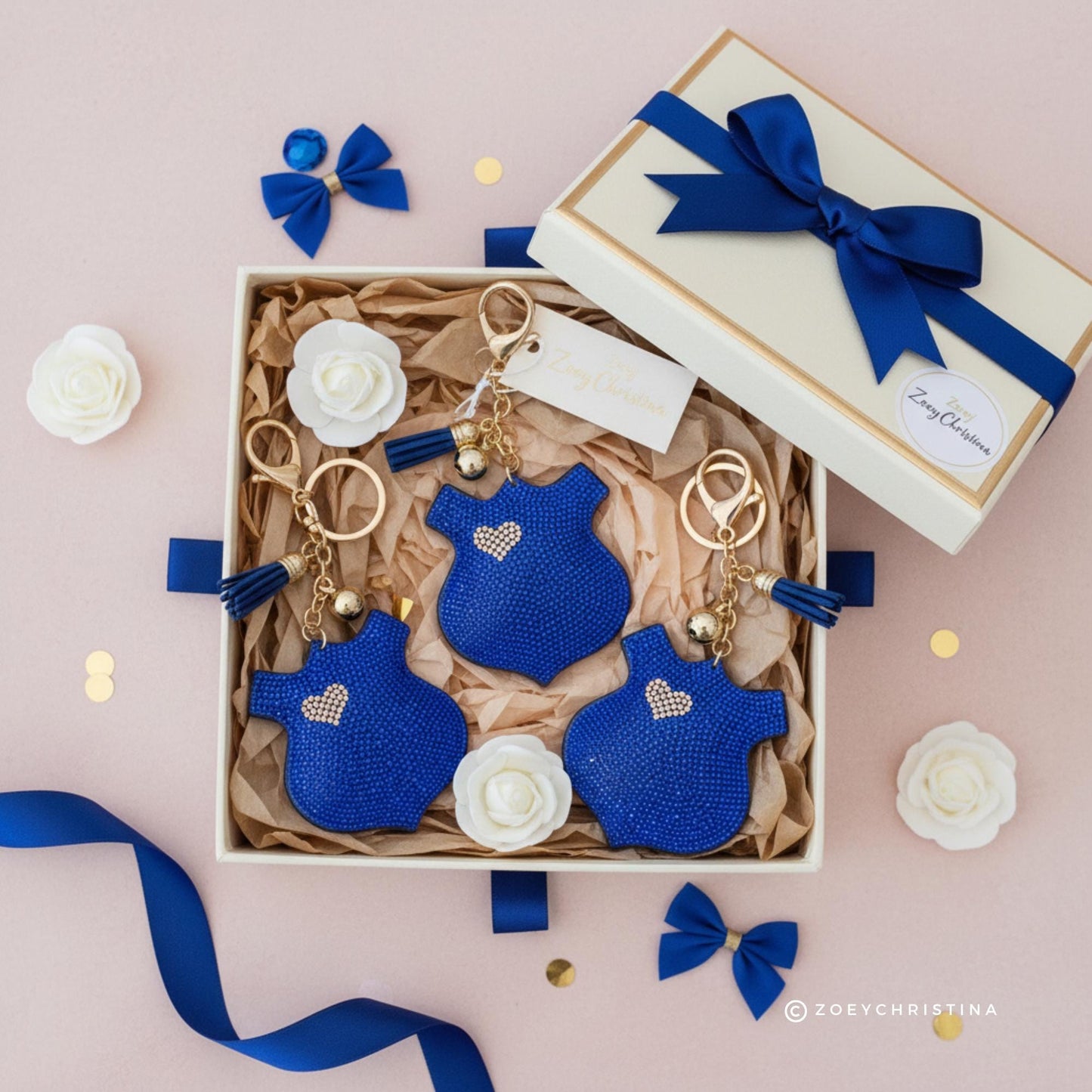 Police Badge Keychain: Law Enforcement Support Gift for LEO Spouses & Moms