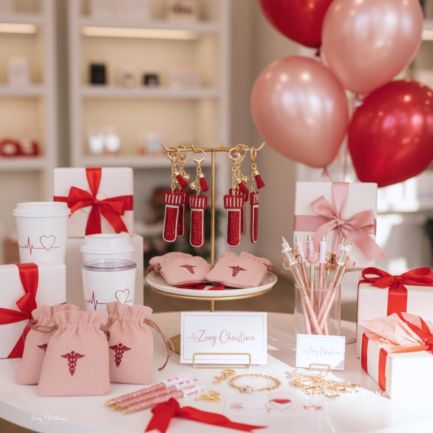 Blood Vial Keychain for Phlebotomy: Medical Lab Tech Or Nurse