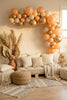 Golden Hour Balloon Garland Kit: Warm Sunset Themed Party Decor