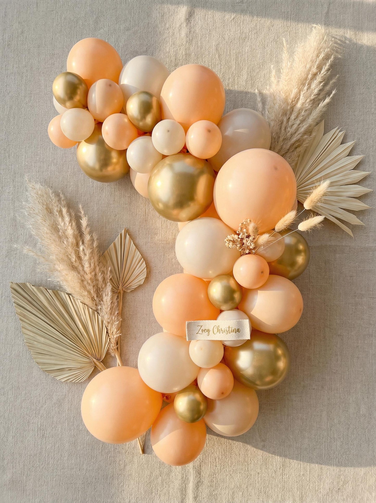 Golden Hour Balloon Garland Kit: Warm Sunset Themed Party Decor
