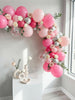 Pink Doll House Balloon Garland Kit: Dollhouse or Valentine’s Day Balloon Arch