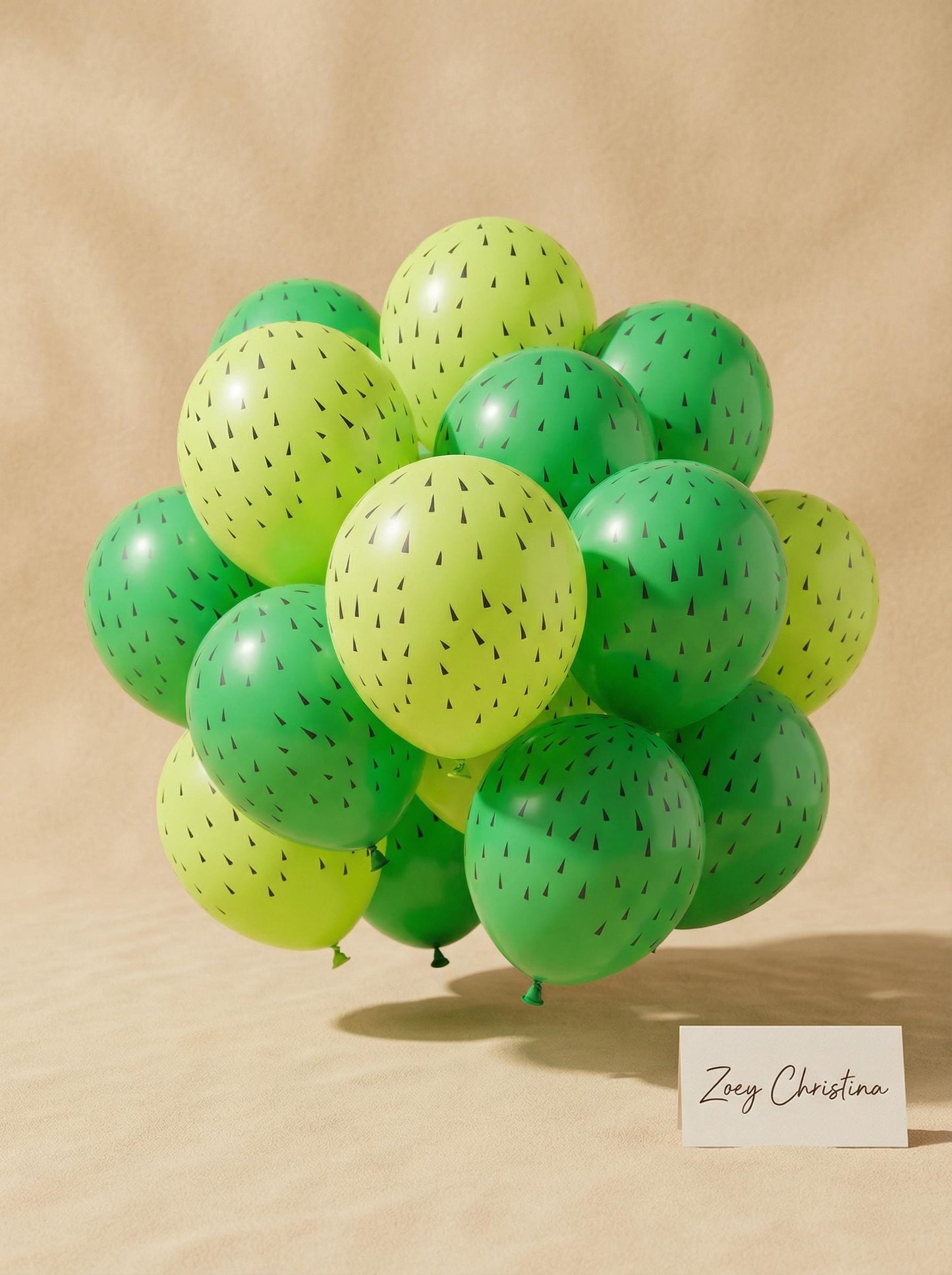 Cactus Party Balloons •Fiesta Cactus Party Decor • Southwestern Birthday
