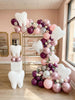 Dental Graduation Balloon Garland with Tooth Balloons: RDH School Party Decor