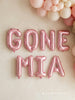 GONE MIA Bachelorette Party Balloons: Girls Trip Decor, Girls Weekend