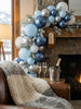 Apres Ski bachelorette decor Balloon Garland Kit: Winter Resort themed Decor
