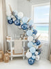 Seaside Coastal Balloon Garland Kit: Beach Party Ocean Themed Decor