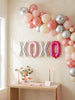 XOXO Foil Letter Balloons: Valentine Balloon Letters | Bachelorette & Bridal Shower Decor