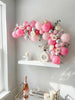 Pink Doll House Balloon Garland Kit: Dollhouse or Valentine’s Day Balloon Arch