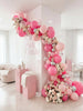 Pink Doll House Balloon Garland Kit: Dollhouse or Valentine’s Day Balloon Arch