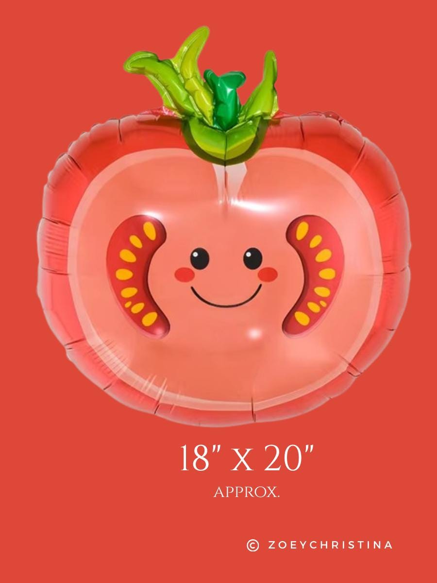 That’s Amore Tomato Balloon: Little Meatball Italian Bridal Shower Balloon