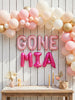 GONE MIA Bachelorette Party Balloons: Girls Trip Decor, Girls Weekend