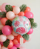 Pink Flamingo Balloon: Tropical Bachelorette Party Decor (18")