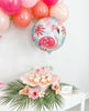 Pink Flamingo Balloon: Tropical Bachelorette Party Decor (18")