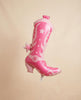 Pink Cowgirl Boot Foil Balloon: Western Bachelorette Party Decor