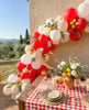 That’s Amore Tomato Balloon Garland: Italian Bridal Shower Balloon Arch