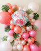 Pink Flamingo Balloon: Tropical Bachelorette Party Decor (18")