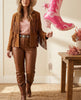 Pink Cowgirl Boot Foil Balloon: Western Bachelorette Party Decor