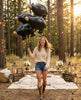Black Bear Balloon: Woodland Bachelorette Party Decor