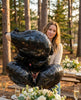Black Bear Balloon: Woodland Bachelorette Party Decor