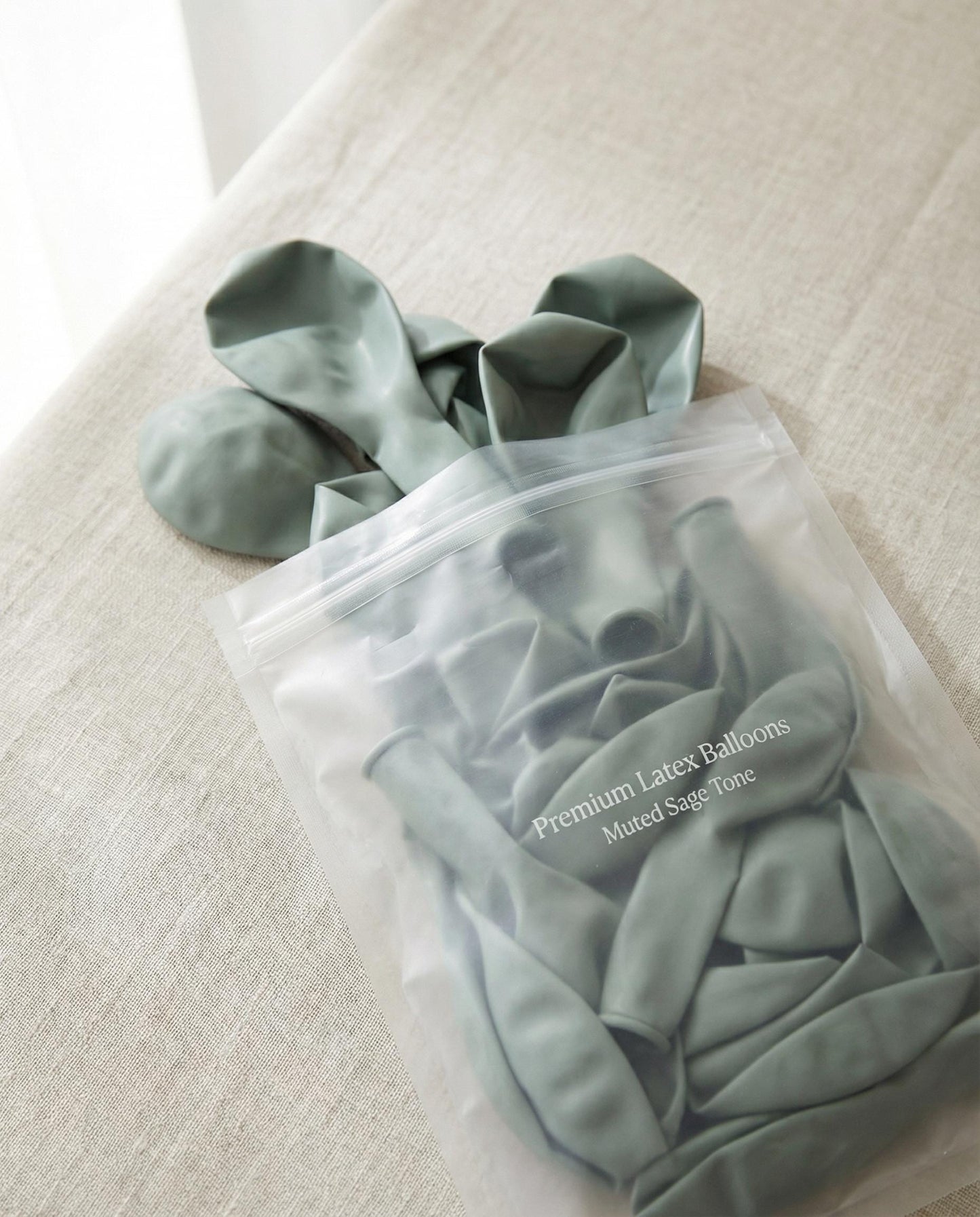 Sage Green Balloons: Dusk Balloon Pack, Boho Balloon Garland Kit, Sage Wedding Balloons