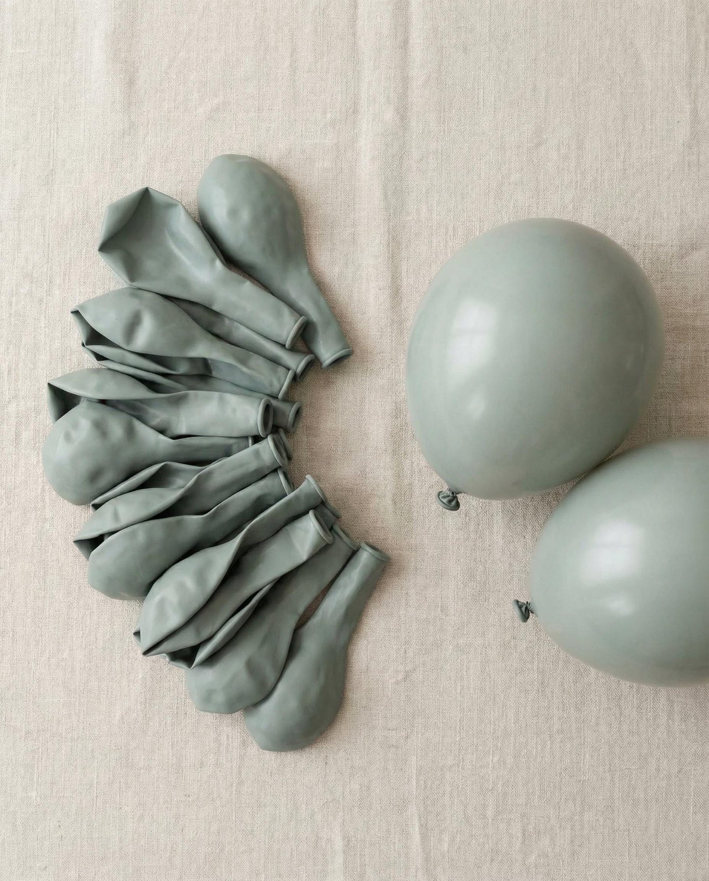 Sage Green Balloons: Dusk Balloon Pack, Boho Balloon Garland Kit, Sage Wedding Balloons