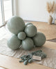 Sage Green Balloons: Dusk Balloon Pack, Boho Balloon Garland Kit, Sage Wedding Balloons