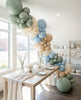 Sage Green Balloons: Dusk Balloon Pack, Boho Balloon Garland Kit, Sage Wedding Balloons