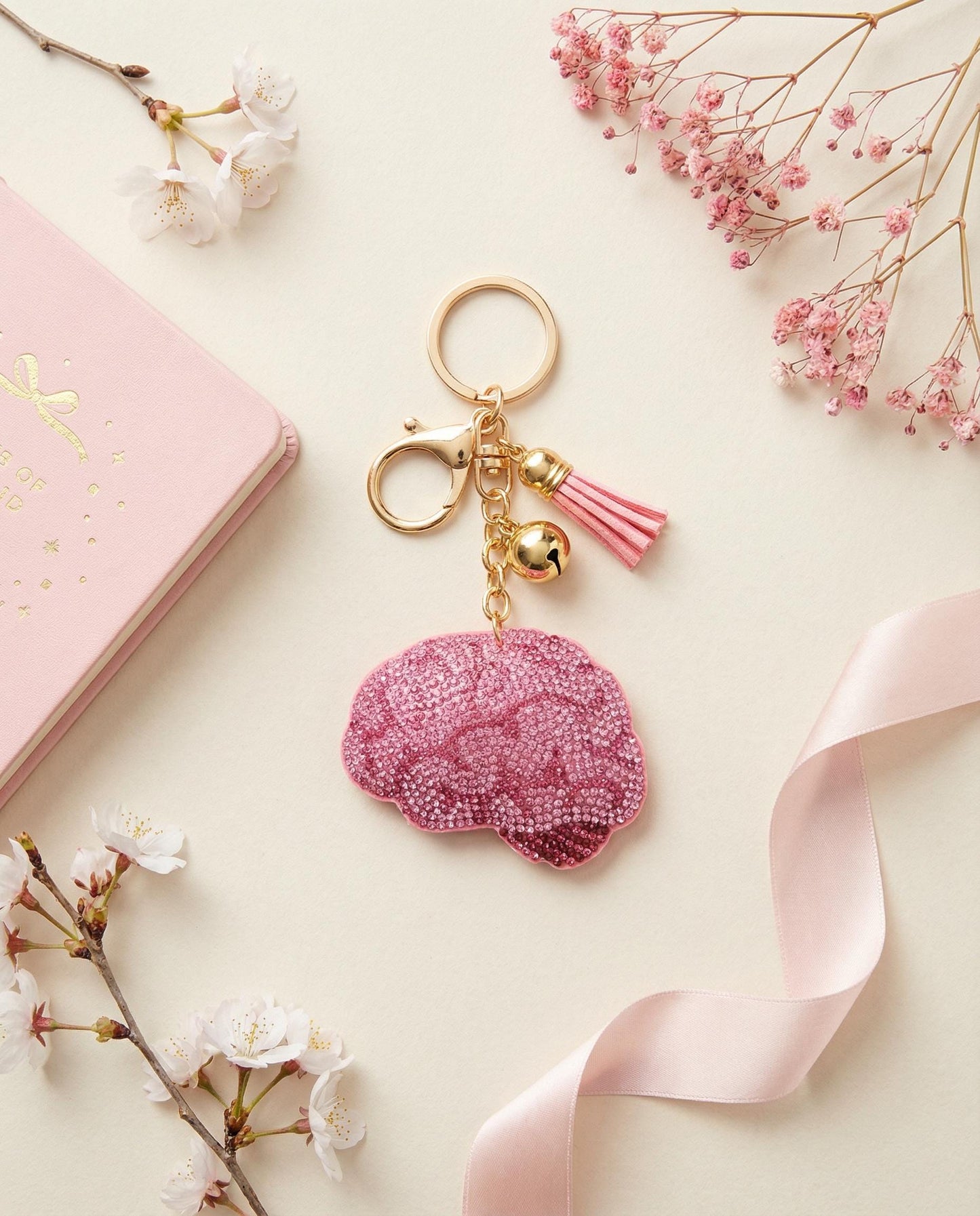 Brain Keychain Gift for Psychology Gift, Neuro Nurse Keychain, BCBA Gift, Neurologist Gift