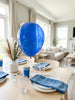 Transparent Blue Balloons 50 Pack | Royal Blue Party Decor for Birthdays, Baby Showers & Graduations