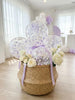 Pastel Purple & White Confetti Balloons: Shes Blooming Party Decorations [25 Pack]
