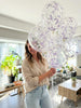 Pastel Purple & White Confetti Balloons: Shes Blooming Party Decorations [25 Pack]