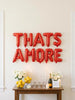 That’s Amore Foil Letter Balloon Garland: Italian Bridal Shower Decor | Tomato Girl Summer Party