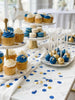 Blue Confetti Bulk Bundle 12 Packs | Nautical Party Decor | Baby Shower | 10g Each